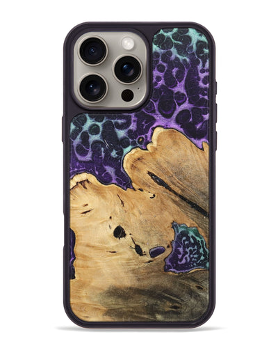 iPhone 16 Pro Max Wood+Resin Phone Case - Lula (Static, 719785)