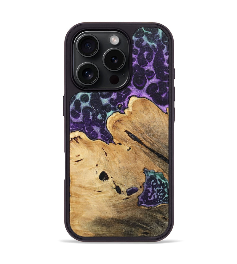 iPhone 16 Pro Wood+Resin Phone Case - Lula (Static, 719785)