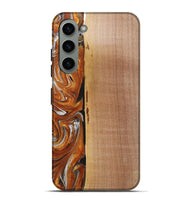 Galaxy S23 Plus Wood+Resin Live Edge Phone Case - Malcolm (Red, 719824)