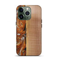 iPhone 13 Pro Wood+Resin Live Edge Phone Case - Malcolm (Red, 719824)