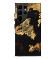 Galaxy S22 Ultra Wood+Resin Live Edge Phone Case - Orion (Pure Black, 719828)