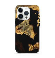 iPhone 15 Pro Wood+Resin Live Edge Phone Case - Orion (Pure Black, 719828)