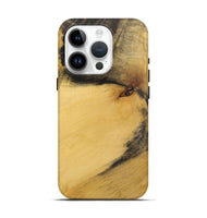 iPhone 15 Pro Wood+Resin Live Edge Phone Case - Daniella (Wood Burl, 719832)