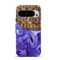 Pixel 9 Pro Wood+Resin Live Edge Phone Case - Ezra (Pattern, 719853)