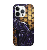 iPhone 15 Pro Wood+Resin Live Edge Phone Case - Kelsie (Pattern, 719856)