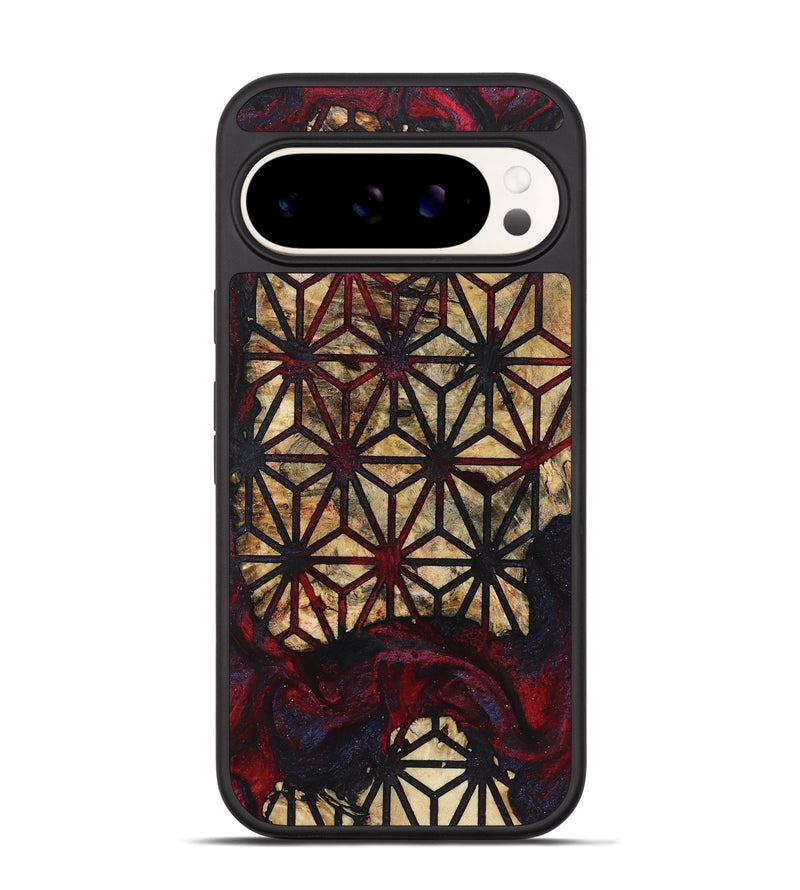 Pixel 9 Wood+Resin Phone Case - Maude (Pattern, 719923)