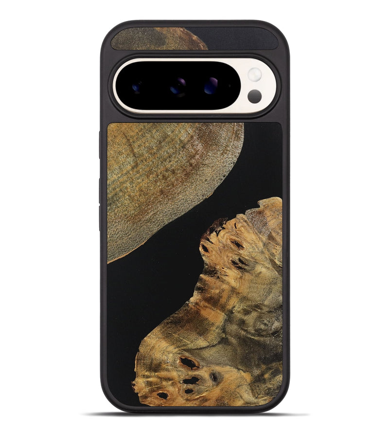 Pixel 9 Pro XL Wood+Resin Phone Case - Callie (Pure Black, 719988)