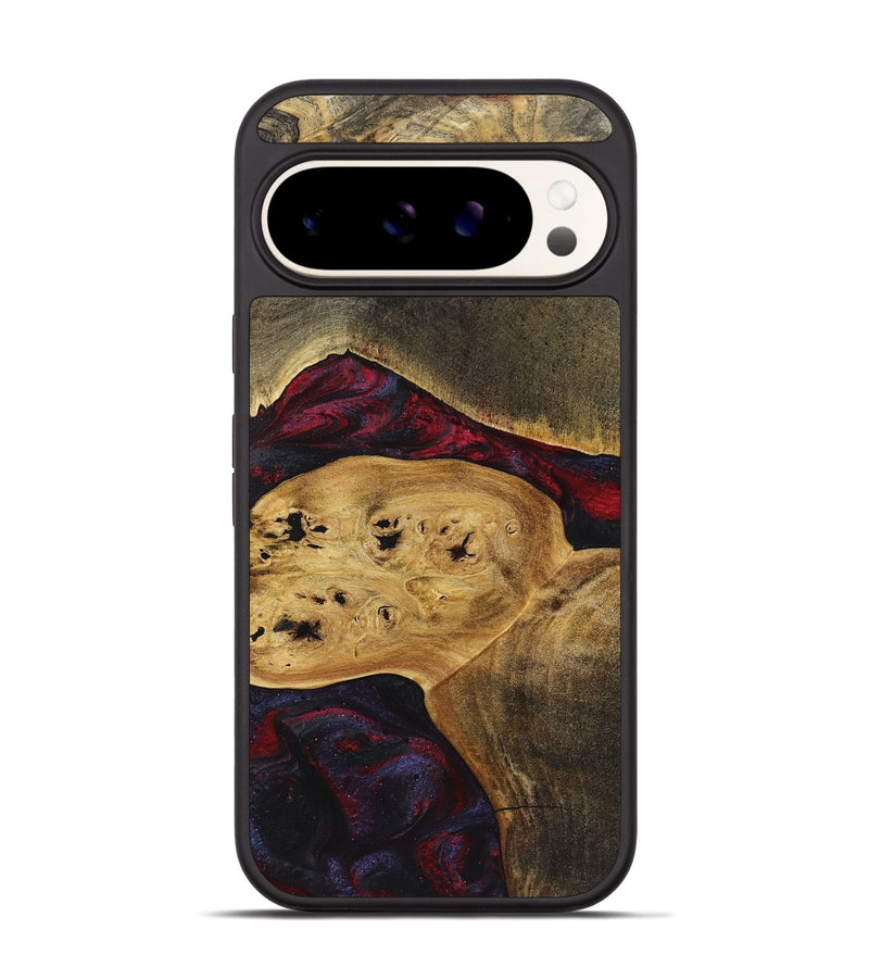 Pixel 9 Pro Wood+Resin Phone Case - Jaime (Red, 720024)