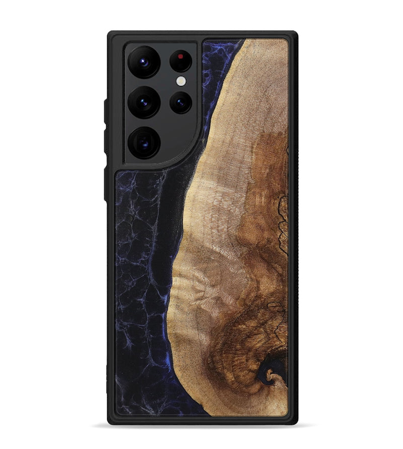 Galaxy S22 Ultra Wood+Resin Phone Case - Omar (Static, 720251)