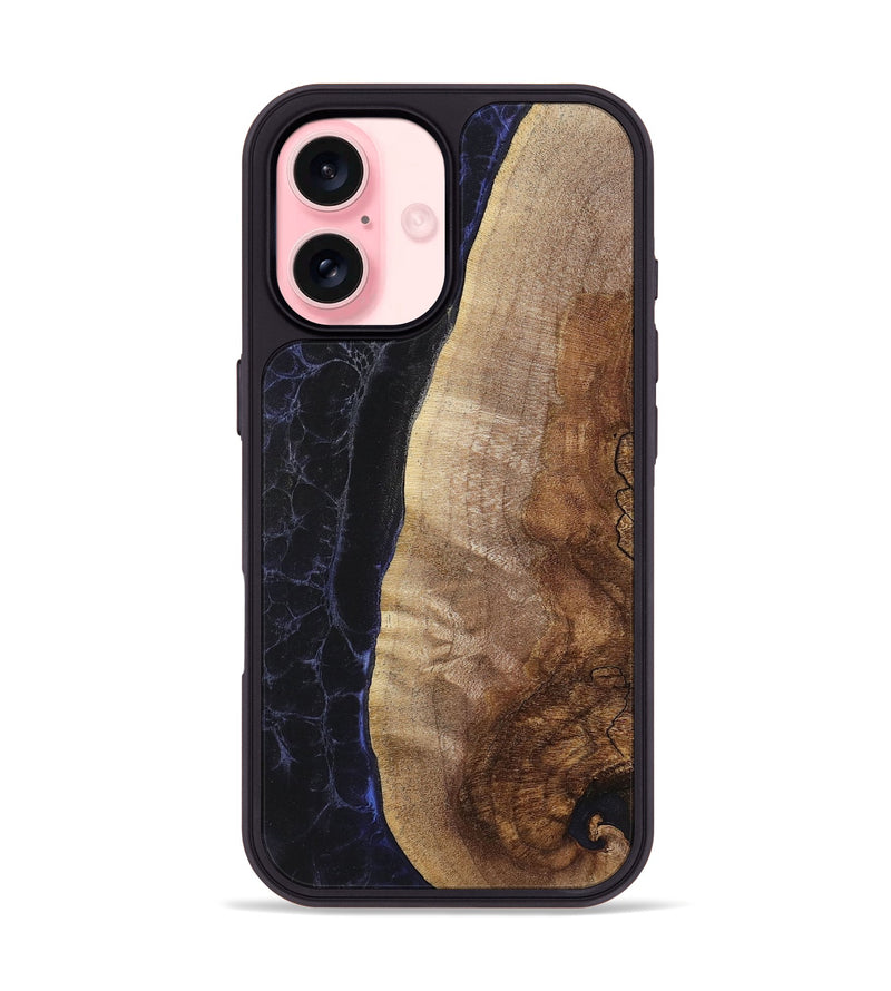 iPhone 16 Wood+Resin Phone Case - Omar (Static, 720251)