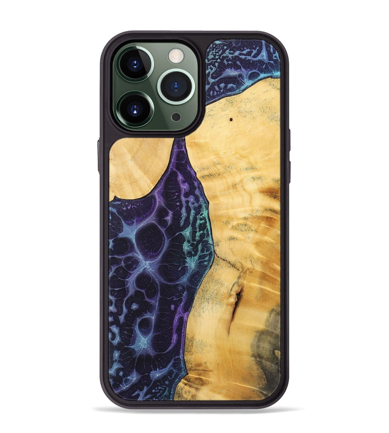 iPhone 13 Pro Max Wood+Resin Phone Case - Lyle (Static, 720252)