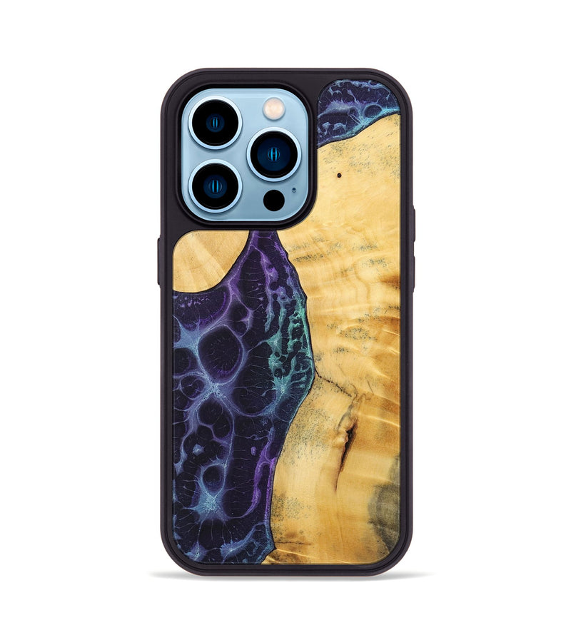 iPhone 14 Pro Wood+Resin Phone Case - Lyle (Static, 720252)