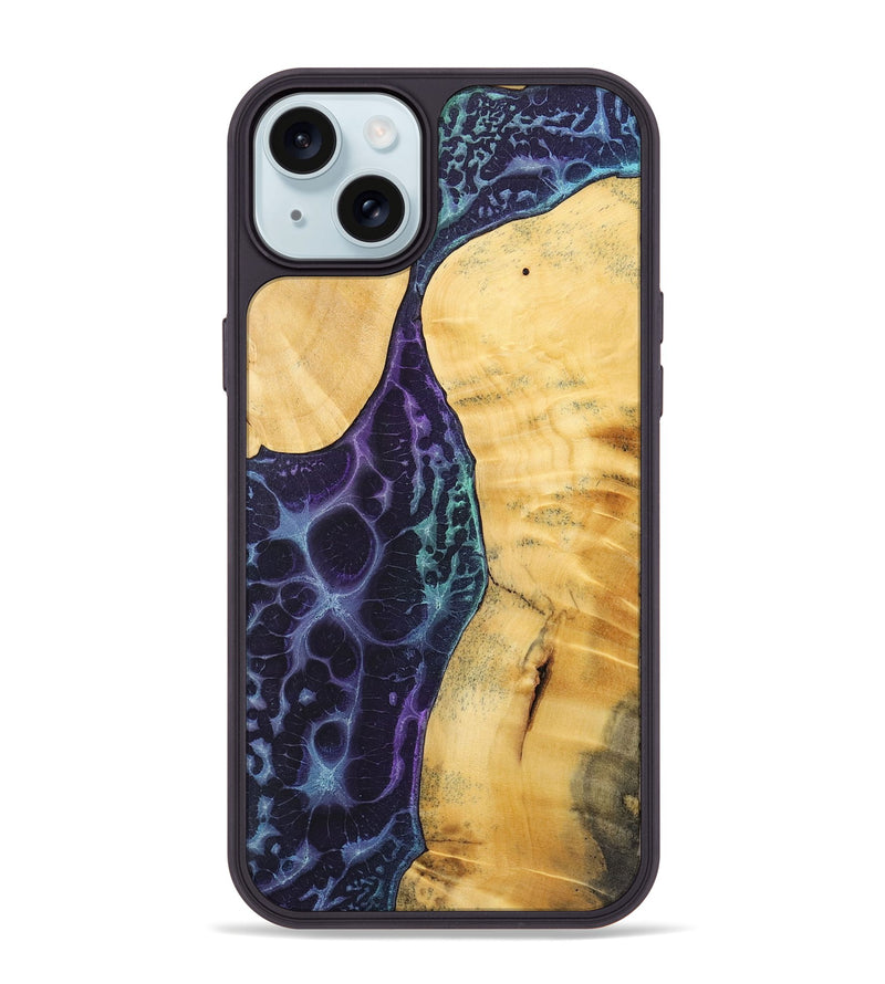 iPhone 15 Plus Wood+Resin Phone Case - Lyle (Static, 720252)