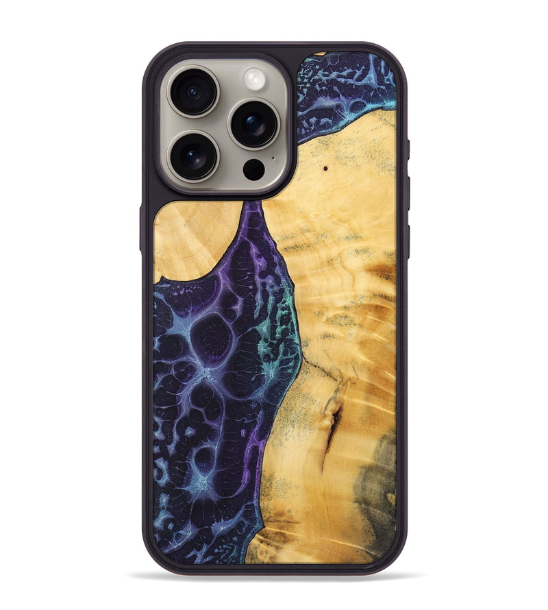 iPhone 15 Pro Max Wood+Resin Phone Case - Lyle (Static, 720252)