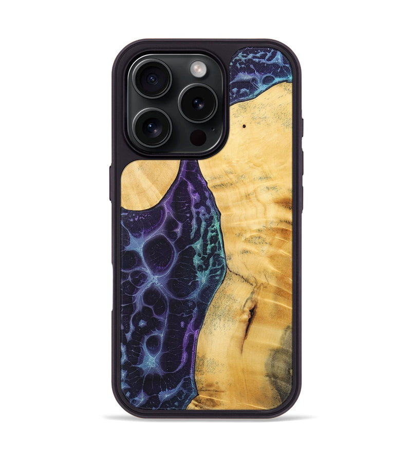 iPhone 16 Pro Wood+Resin Phone Case - Lyle (Static, 720252)