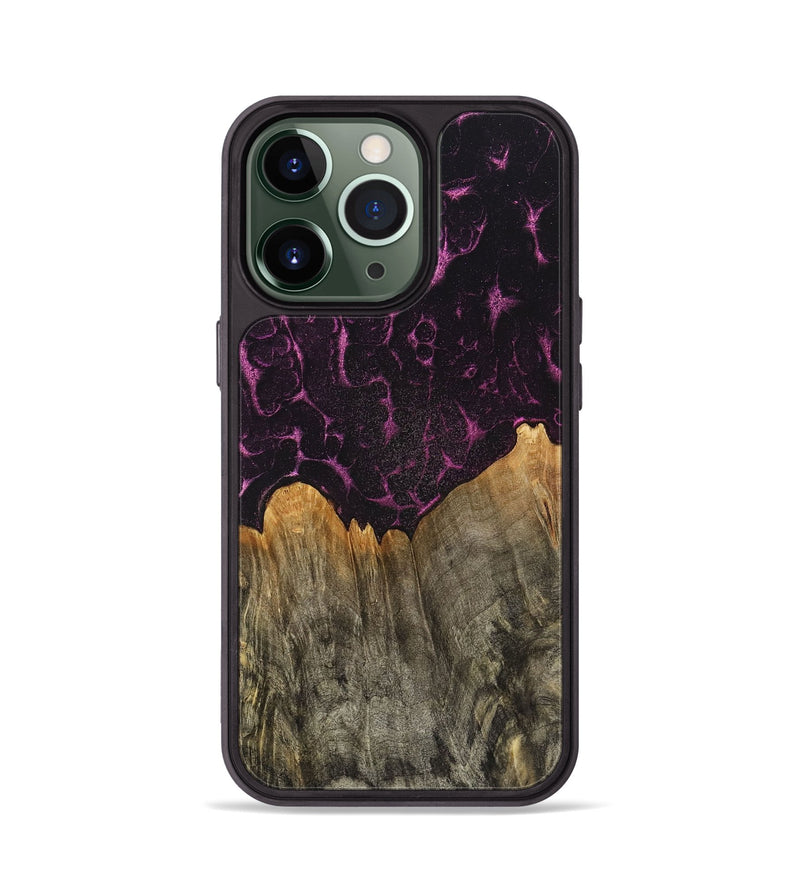 iPhone 13 Pro Wood+Resin Phone Case - Francine (Static, 720261)