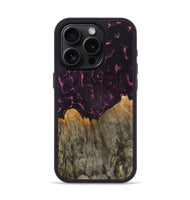 iPhone 15 Pro Wood+Resin Phone Case - Francine (Static, 720261)