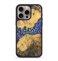 iPhone 15 Pro Max Wood+Resin Phone Case - Margot (Static, 720263)