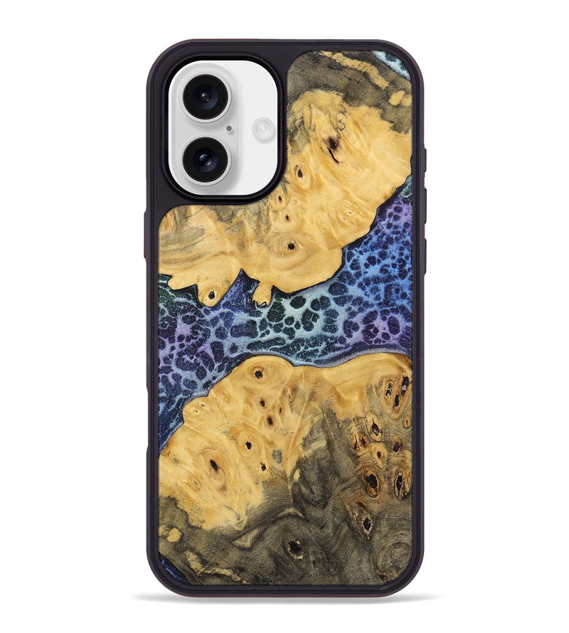 iPhone 16 Plus Wood+Resin Phone Case - Margot (Static, 720263)