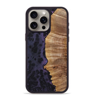 iPhone 15 Pro Max Wood+Resin Phone Case - Briella (Static, 720264)