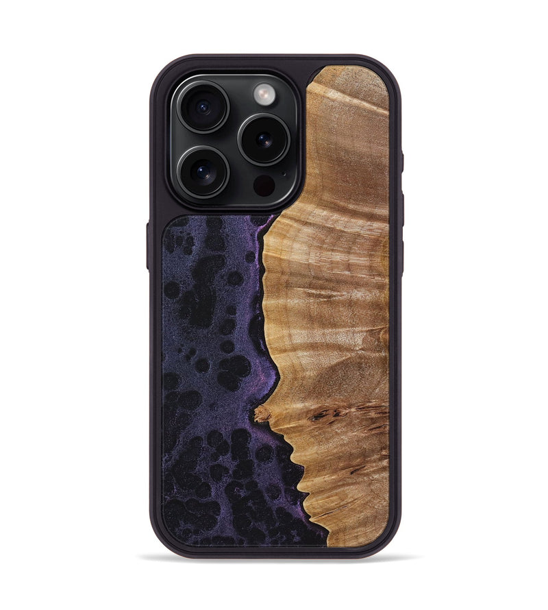 iPhone 15 Pro Wood+Resin Phone Case - Briella (Static, 720264)