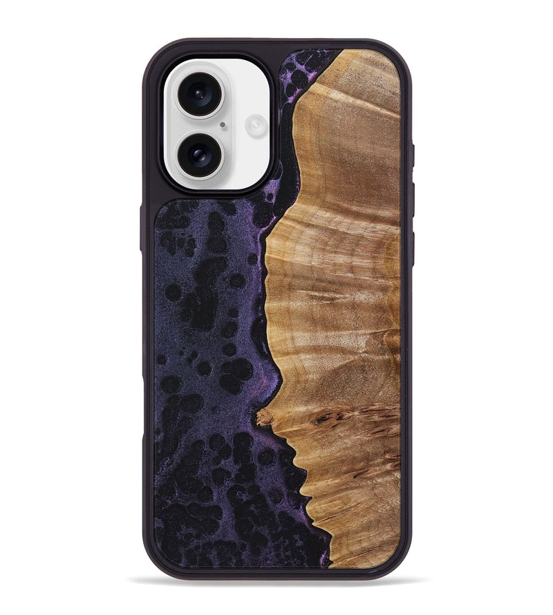 iPhone 16 Plus Wood+Resin Phone Case - Briella (Static, 720264)