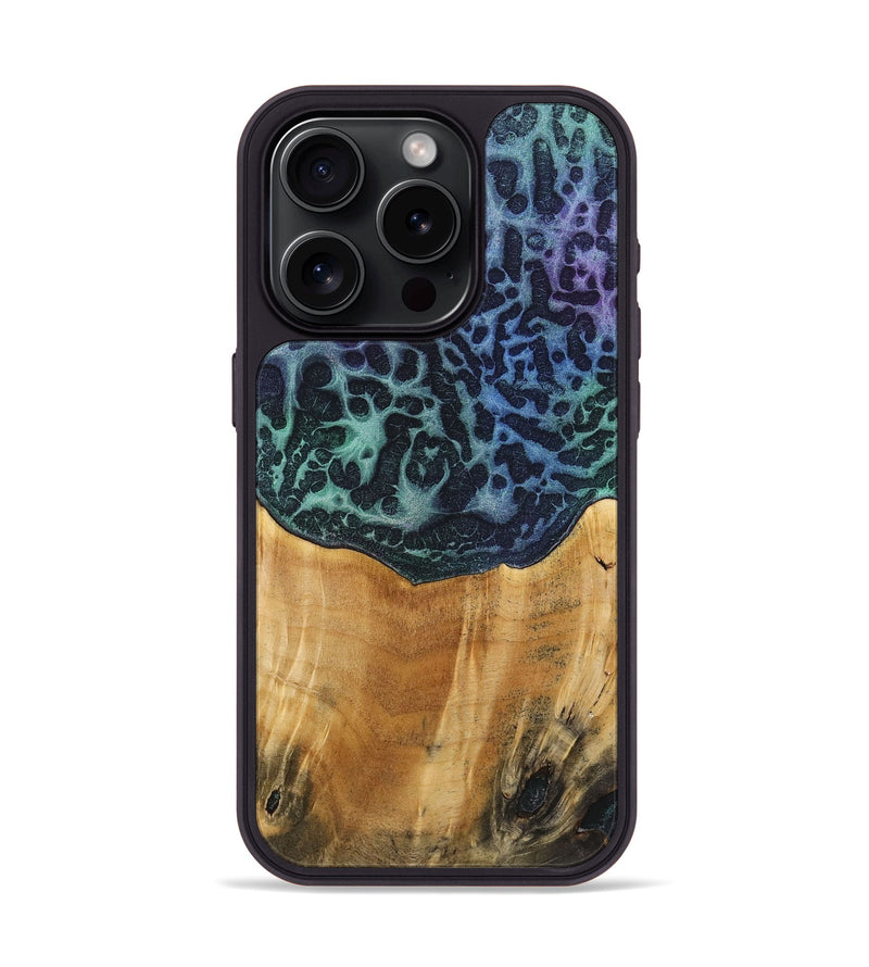 iPhone 15 Pro Wood+Resin Phone Case - Lois (Static, 720272)