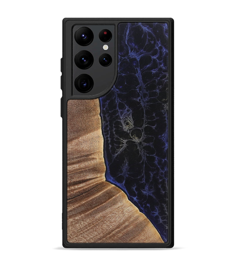 Galaxy S22 Ultra Wood+Resin Phone Case - Elias (Static, 720278)