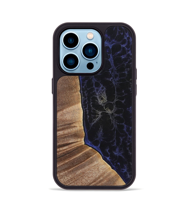 iPhone 14 Pro Wood+Resin Phone Case - Elias (Static, 720278)