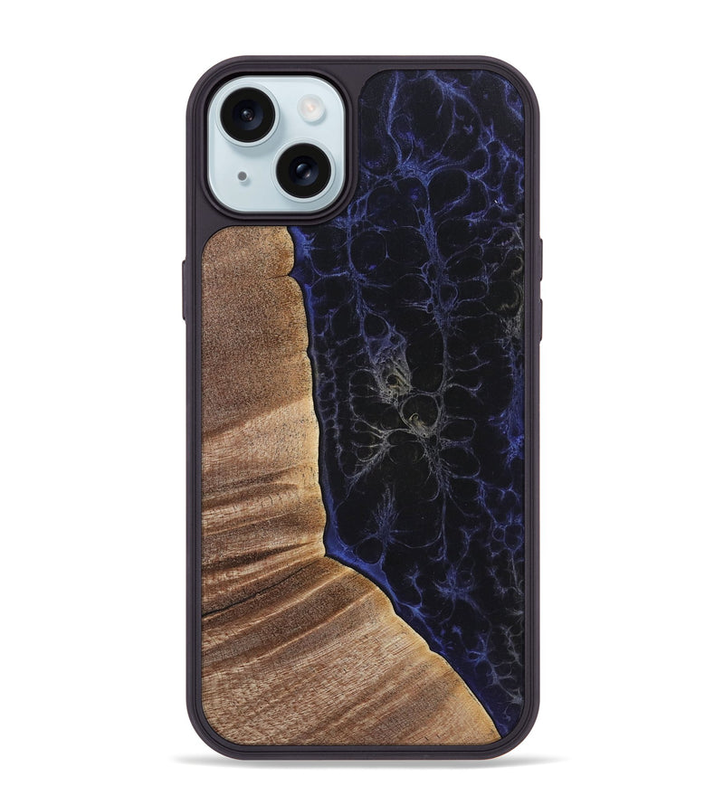 iPhone 15 Plus Wood+Resin Phone Case - Elias (Static, 720278)