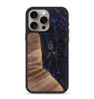 iPhone 15 Pro Max Wood+Resin Phone Case - Elias (Static, 720278)