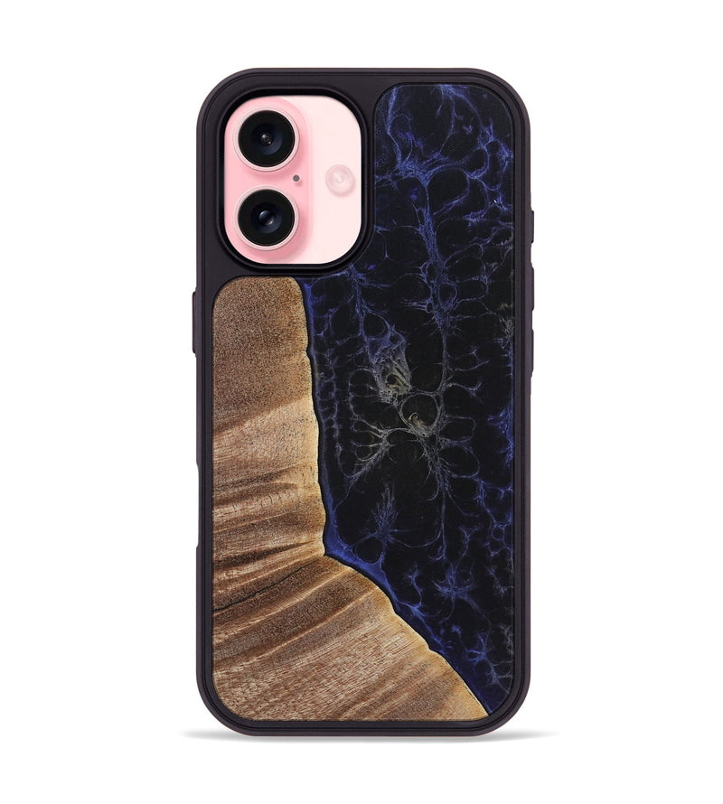 iPhone 16 Wood+Resin Phone Case - Elias (Static, 720278)