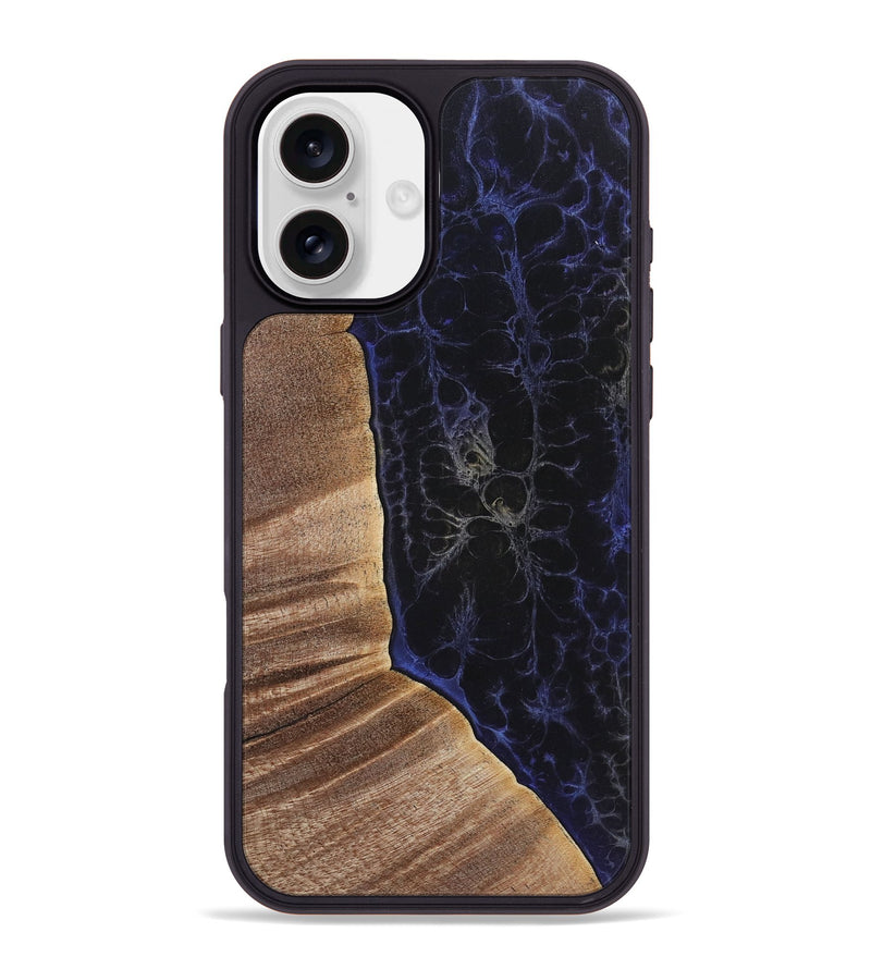 iPhone 16 Plus Wood+Resin Phone Case - Elias (Static, 720278)