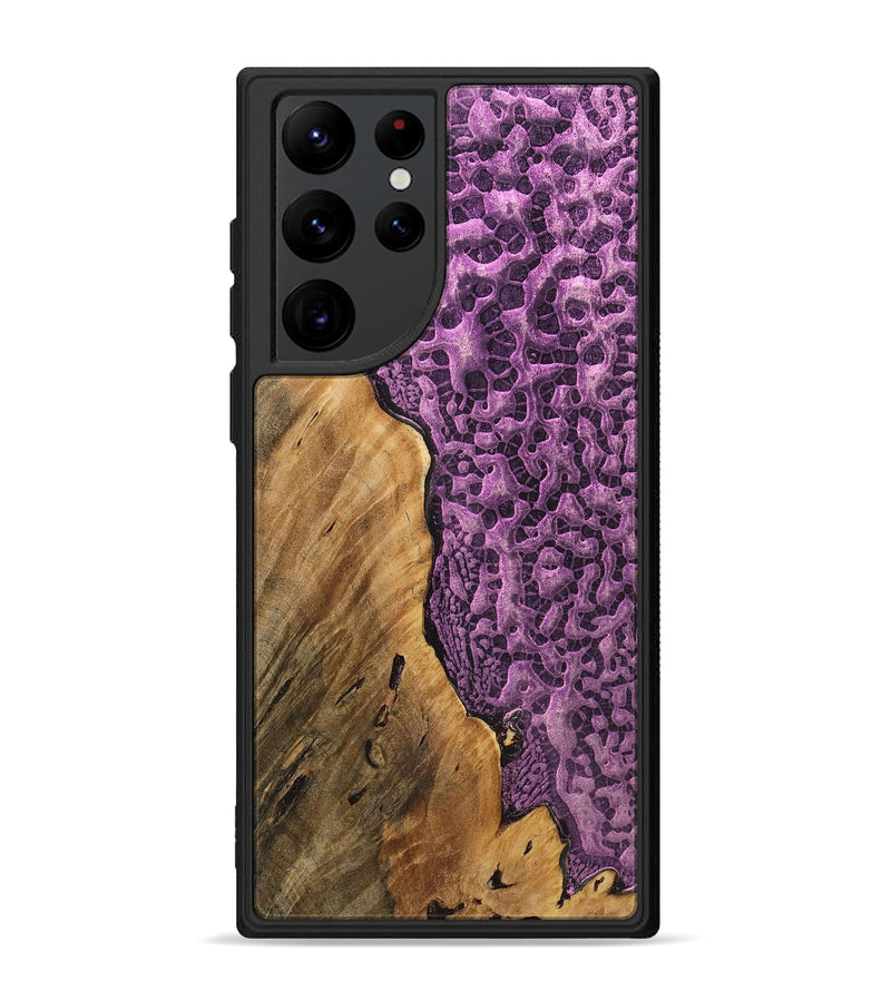 Galaxy S22 Ultra Wood+Resin Phone Case - Palmer (Static, 720287)