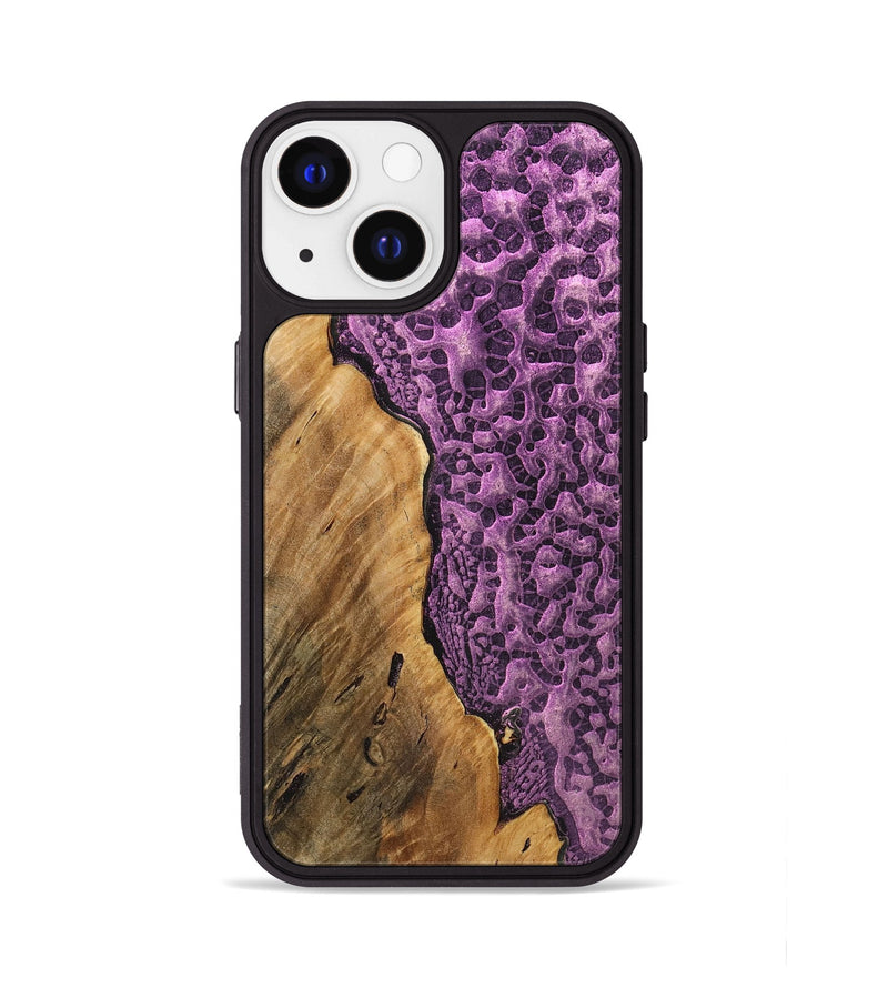 iPhone 13 Wood+Resin Phone Case - Palmer (Static, 720287)