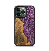 iPhone 13 Pro Wood+Resin Phone Case - Palmer (Static, 720287)