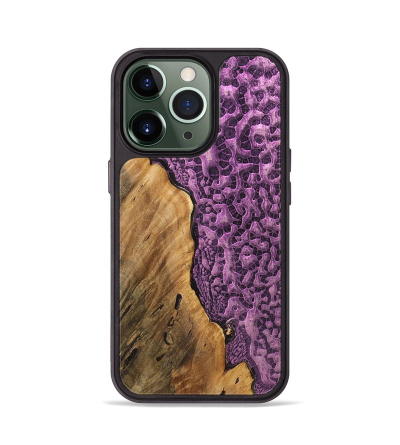 iPhone 13 Pro Wood+Resin Phone Case - Palmer (Static, 720287)