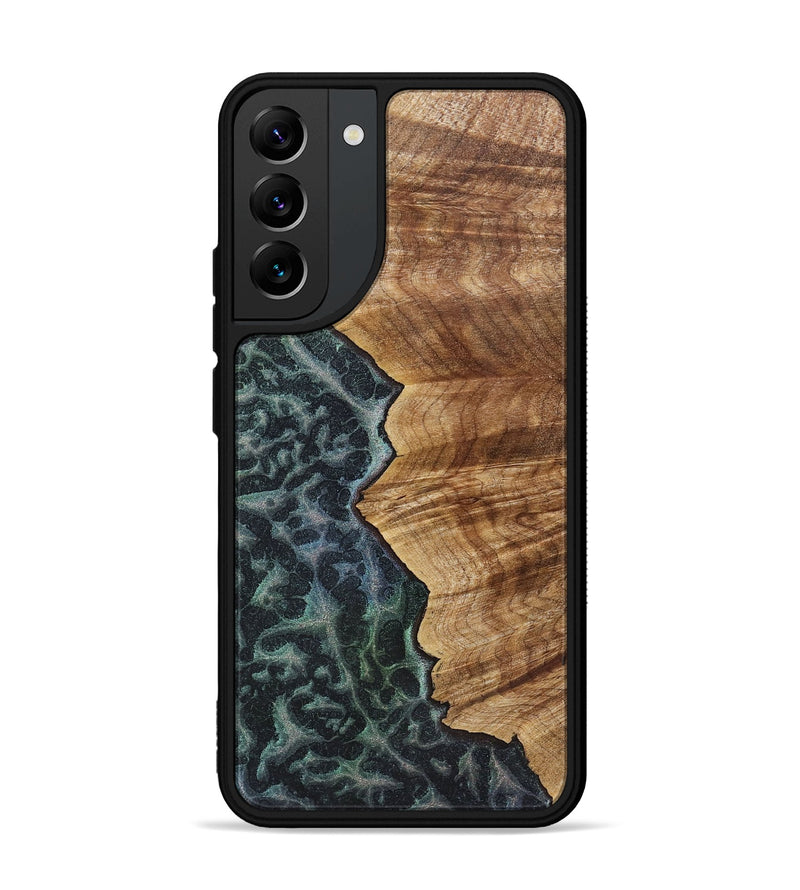 Galaxy S22 Plus Wood+Resin Phone Case - Samuel (Static, 720290)