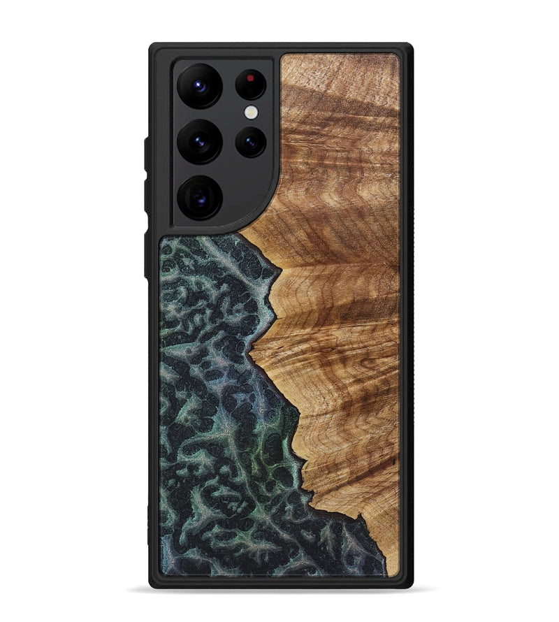 Galaxy S22 Ultra Wood+Resin Phone Case - Samuel (Static, 720290)