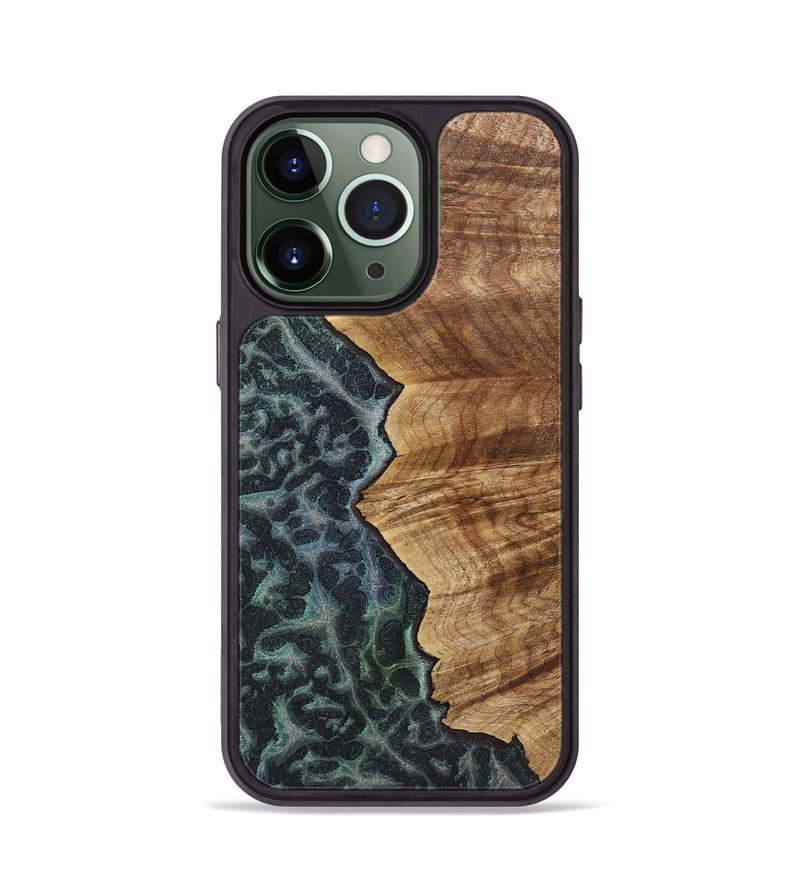 iPhone 13 Pro Wood+Resin Phone Case - Samuel (Static, 720290)