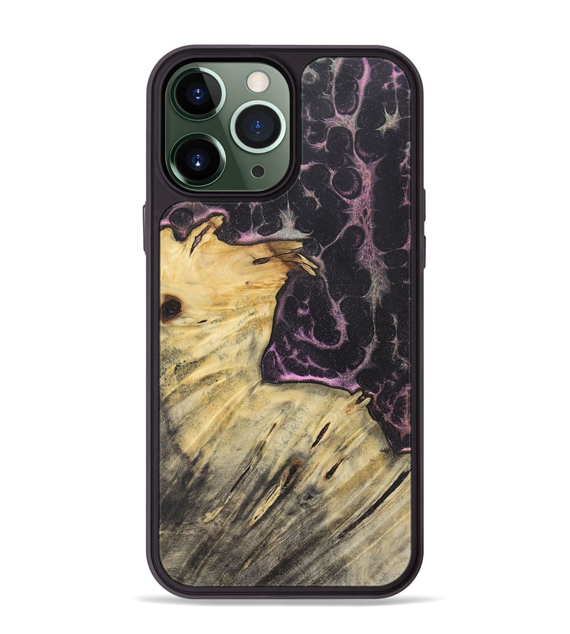 iPhone 13 Pro Max Wood+Resin Phone Case - Hallie (Static, 720291)