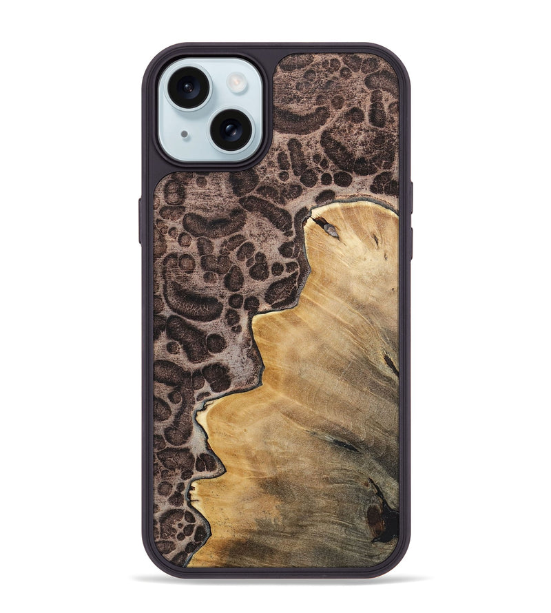 iPhone 15 Plus Wood+Resin Phone Case - Fernando (Static, 720292)