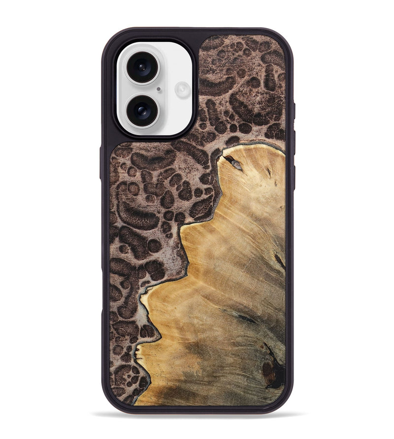 iPhone 16 Plus Wood+Resin Phone Case - Fernando (Static, 720292)