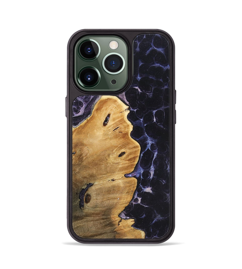 iPhone 13 Pro Wood+Resin Phone Case - Ezekiel (Static, 720293)