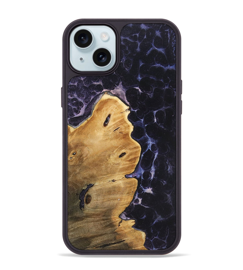 iPhone 15 Plus Wood+Resin Phone Case - Ezekiel (Static, 720293)