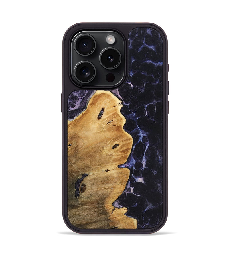 iPhone 15 Pro Wood+Resin Phone Case - Ezekiel (Static, 720293)