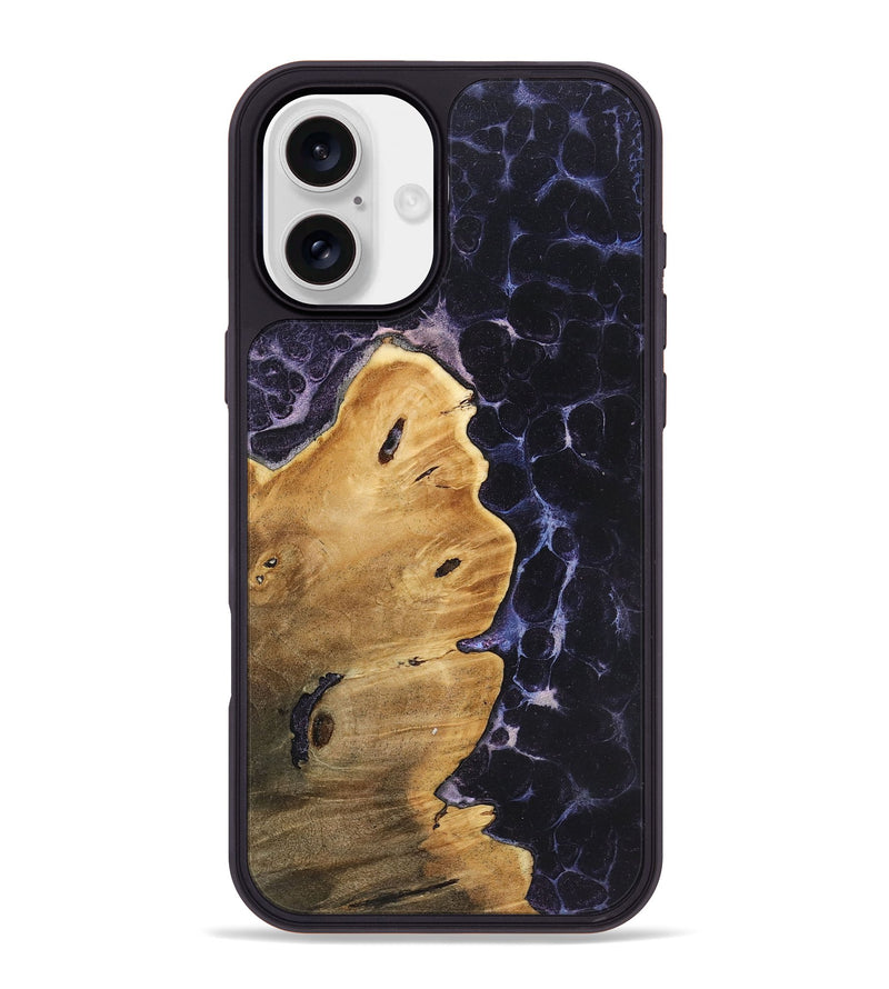 iPhone 16 Plus Wood+Resin Phone Case - Ezekiel (Static, 720293)