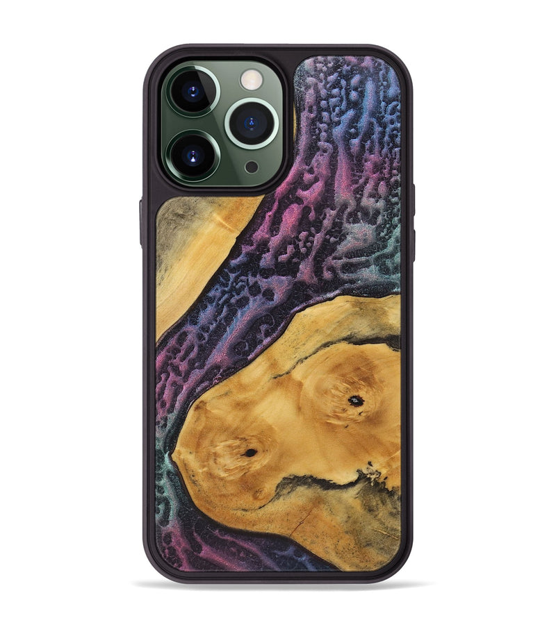 iPhone 13 Pro Max Wood+Resin Phone Case - Beckett (Static, 720294)