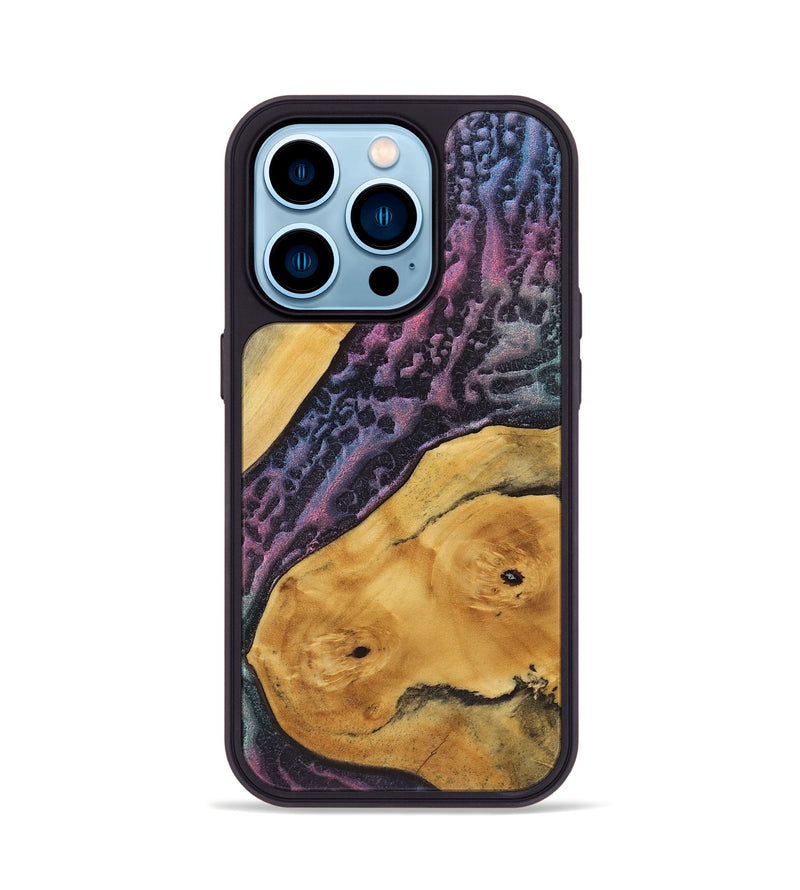 iPhone 14 Pro Wood+Resin Phone Case - Beckett (Static, 720294)