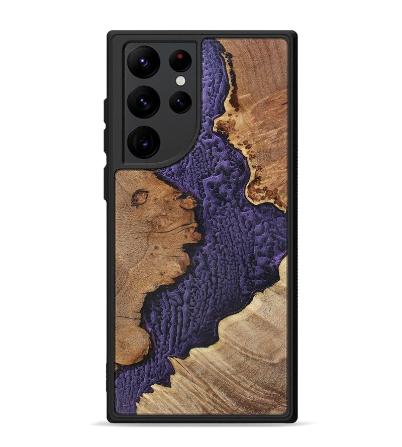 Galaxy S22 Ultra Wood+Resin Phone Case - Deneen (Static, 720295)